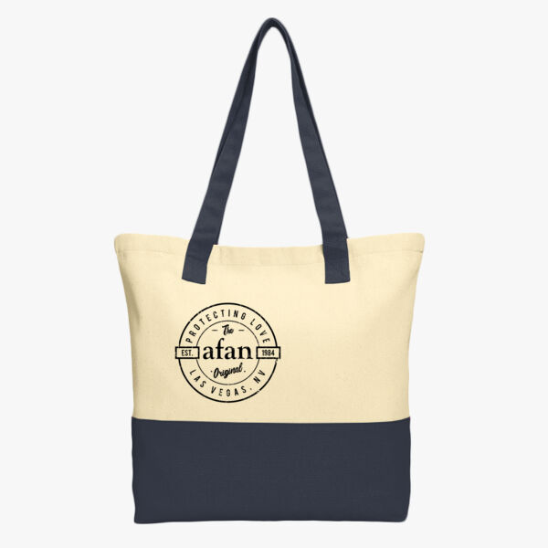 Colorblock Cotton Tote Thumbnail